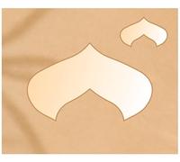 Flexible Mandala Stencil Set with 30 Unique Patterns in Multiple Sizes, 254 Pieces Total. Ideal for dot Painting, Mandalas, Geometric and Decorative Art on Wood, Paper, Canvas, MDF, and More (9)