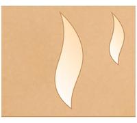 Flexible Mandala Stencil Set with 30 Unique Patterns in Multiple Sizes, 254 Pieces Total. Ideal for dot Painting, Mandalas, Geometric and Decorative Art on Wood, Paper, Canvas, MDF, and More (28)