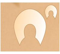 Flexible Mandala Stencil Set with 30 Unique Patterns in Multiple Sizes, 254 Pieces Total. Ideal for dot Painting, Mandalas, Geometric and Decorative Art on Wood, Paper, Canvas, MDF, and More (23)