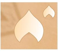 Flexible Mandala Stencil Set with 30 Unique Patterns in Multiple Sizes, 254 Pieces Total. Ideal for dot Painting, Mandalas, Geometric and Decorative Art on Wood, Paper, Canvas, MDF, and More (14)