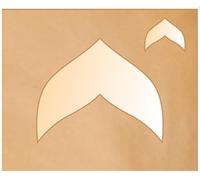 Flexible Mandala Stencil Set with 30 Unique Patterns in Multiple Sizes, 254 Pieces Total. Ideal for dot Painting, Mandalas, Geometric and Decorative Art on Wood, Paper, Canvas, MDF, and More (5)