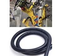 Flexible Metal Conduit, PVC Coated, Electrical Corrugated Tube for Wire Protection, Suitable for Railways and Locomotives, 5M Length