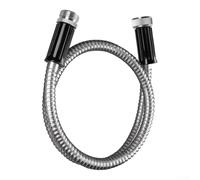 Flexible Metal Hose Connector 6ft for Car Wash Garden(8FT) | 5ft extension length, -free flexibility, lightweight , for durable construction, easy storage