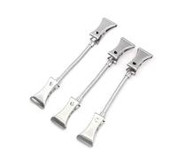 Flexible Metal Sign Holder Clips, Double Clip Design, Stainless Steel, 360 Degree Rotatable,Perfect for Retail Display, Price Tags, Notes, Photos, and Office Use(Length 120mm)