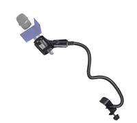 Flexible Mic Stand - Desktop Mic Bracket, Sturdy Microphone Holder | High Value 360 Degree Adjustable Desktop Microphone Arm Clamp, Gooseneck Desk Mic Holder Or Phone Stand For Live Streaming