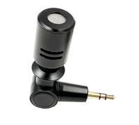 Flexible Mini Camera Microphone 3.5mm Omnidirectional Microphone for DSLR Camera Camcorder Recorder Smartphone