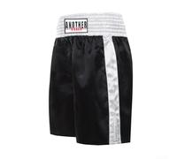 Flexible MMA and Muay Thai Training Shorts Unisex, Built for Comfort and Durability in Fitness (L Black)
