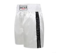 Flexible MMA and Muay Thai Training Shorts Unisex, Built for Comfort and Durability in Fitness (M White)