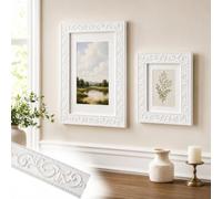 Flexible Molding PVC Ceiling-Wall Decoration Trim DIY for Mirror Edge B,3m