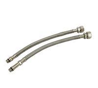 Flexible MonoBloc Tap Connectors Tails M12 x 15mm Compression x 300mm MonoBlock