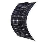 Flexible Monocrystalline Solar Panel, 18V High Efficiency Monocrystalline Portable Flexible Waterproof Emergency Charging Outdoor Rechargeable Power(200w)