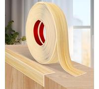 Flexible Moulding Trim Self Adhesive PVC Corner Trim Wall Corner Protectors Tile Edging Strip Wall Moulding for Ceiling Kitchen Worktop Edging (4cm×3m, Original Wood Grain)