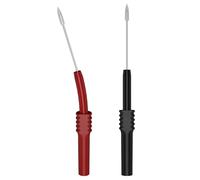 Flexible Multimeter Needle Probes with Bendable Tip and 4mm Banana Plugs for Accurate Testing in Tight Space Multimeter Tester Probe Pin