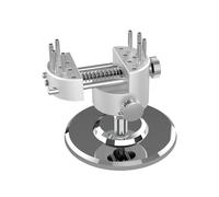 Flexible Multiple Angled Adjustable Clamping Vise Featuring 45 to 90 Degree Tilt Less Rotation Suitable for Modeling Work Nonslip Grip Vise