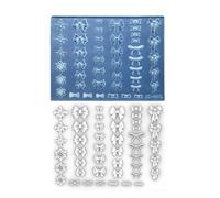 Flexible Nails Art Silicone for Unique Patterns Designs Sturdy and Easy to Handle Fit All Nails Types and Sizes Soft Nails Art