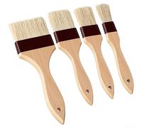 Flexible Natural Brush Set for Liquid Application on Foods with Heat Tolerant Construction from 104F to 660F