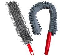 Flexible Noodle Microfibre Duster Bendable Hand Duster For Cleaning Dust On Blinds, Lights, Cobweb, Cars & Furniture (1)