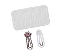 Flexible Not Damaging Silicone Page Holder Claws Shape Silicone Texture for Books with Adorable Cats Design Decorative Book Accessories Mold