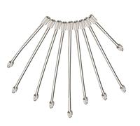 Flexible Nozzle Extension for 3/16 UNC Fog Nozzle Atomization Sprayer - 15 Pack, 23.6 Inch (60cm) Misting Pole Extensions