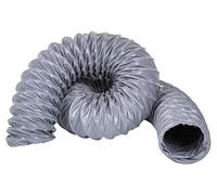 Flexible Nylon Duct Hose for Exhaust Ventilation - High Heat Resistance & Lightweight Devise for Range Hoods, Dryers(5mx350mm)