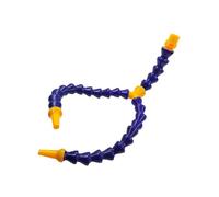 Flexible Oil Coolant Hose 2Pcs 400mm Plastic Round Nozzle Adjustable 1/4 3/8 1/2(1 2 Switch 2Pcs)