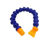 Flexible Oil-coolant Hose 500mm Round Nozzle Plastic Flexible Water Oil Coolant Pipes Hoses 1/4 3/8 1/2(1 4 Flat Switch 6Pc)
