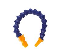 Flexible Oil Coolant Hose 6pcs 300 400 500 600mm Plastic Round Flat Nozzle Adjustable 1/4 3/8 1/2(Round and switch,600MM-THREAD DIA 20MM)