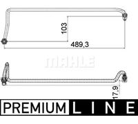 MAHLE ORIGINAL AHX 5 000P Oil Hose