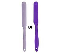 Flexible One-Piece Silicone Long Spatula Cream Spatula Long Food Grade Safe Easy to Wash Spatulas for Decorating Cakes
