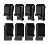 Flexible Oven Lid Bumper Protector Clips,Oven Lid Clips - 8X Replacement Clips for Kitchen Utensils Protector,Utensil Protectors
