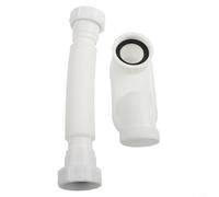 Flexible P Trap Bathtub Drain G1-1/2 80cm Extendable
