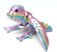Flexible parrot model made with 3D printing, featuring wings and movable joints; ideal for home office décor, engaging toys for children with autism and ADHD, festival gifts, fidget toys (B2)