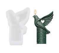 Flexible Peace Bird Silicone for Baking Making Soap Craft Portable Materials Dishwasher Safe Doves Shape Silicone