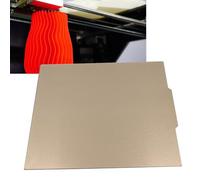 Flexible PEI Steel Construction Plate 430x430 Mm Magnetic Construction for Kobra2, PEI Dust Coating and Easy Elimination of the Model, Compatible with Various Printing Materials