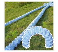 Flexible Permeable Drain Pipe for Lawn Sidewalk - Custom Length, Diam 5/8/10/15/20/25/30 Cm Expandable Hose System, for Garden/Patio/Exterior/Yard(Dia 7.9in/20cm,L 160ft/49m)