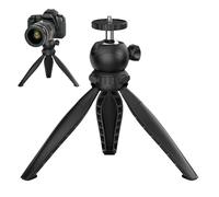 Flexible Phone Tripod, Portable Extendable Stand, 7.99x2.24x1.69in Adjustable Camera & Phone Holder, Lightweight for Tabletop, Travel, Studio, Outdoor, Hiking, Car Use