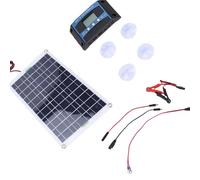 Flexible Photovoltaic Power Generation 50W Set Highlighting Monocrystalline Panel and MPPT Controller Excellent for Low Power Demands and Off Framework Living Mppt Controller