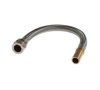 Flexible Pipe Hose Extension 15mm Compression x 15mm Shank x 300mm