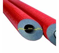 Flexible Pipe Insulation 35mm 2m Gray Soft Foam