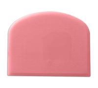 Flexible Plastic Dough Cutter Scraper Kitchen Tool for Baking Bread Cake Decoration Pizza Pastry Butter Cream Smoother Shape Spatulas Bakeware Home Using Premium Food Grade (1pc Pink)