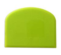 Flexible Plastic Dough Cutter Scraper Kitchen Tool for Baking Bread Cake Decoration Pizza Pastry Butter Cream Smoother Shape Spatulas Bakeware Home Using Premium Food Grade (1pc Green)