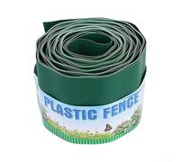 Flexible Plastic Lawn Edging Border 9m for Green Multiple Heights Elastic | Prevents grass overgrowth separates lawn and flower beds suitable for ground level install