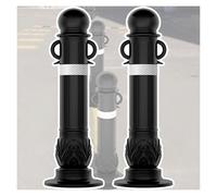 Flexible Plastic Safety Bollard Posts with High Reflective Tape for Parking and Traffic Control