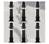 Flexible Plastic Safety Bollard Posts with High Reflective Tape for Parking and Traffic Control