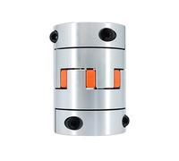 Flexible Plum Coupling 1PC CNC D35L50 3Jaw servo Motor Couplers Flexible Star Spider Plum Elastic Shaft Coupling With Dia 8mm to 20mm(12x15)
