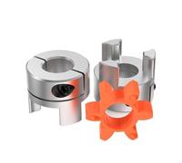 Flexible Plum Coupling 1PC D35L50 Plum Flexible Shaft Coupler Elastic Spider 3 Jaws CNC Stepper Motor Encoder Connector 8/9/10/11/12/14/16/18/20 mm(12x20)