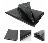 Flexible Pond Liner 4x7m 0.12mm HDEP Waterproof Membrane for Large Fish Ponds Streams Fountains & Water Gardens Black Easy to Install.