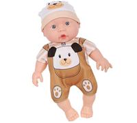 Flexible Poseable Infant Doll Realistic Reborns Toy Early Learning Pretend Play Parenting Toy For Child Bath Interaction Educational
