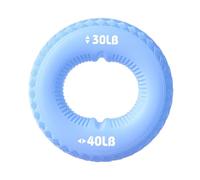 Flexible Power Grip, Finger Strength Exercise Tool, Non Slip with Comfort Texture, Portable Hand Workout Resistance Device, Training Ring with Compact Style, Injury Recovery for Athletes