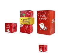 Flexible Present Box Environmental Papercraft Home Deck Holiday Surprise Present Storage Creative Wrap